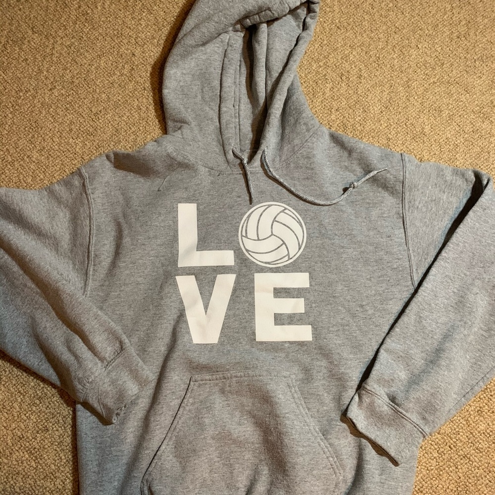 Grey Volleyball sweatshirt